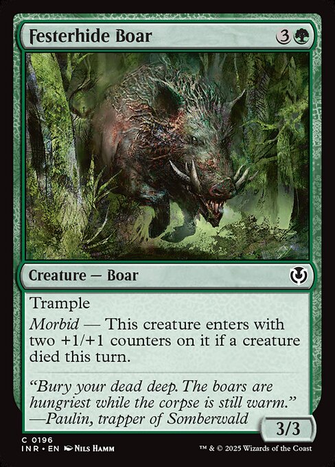 Festerhide Boar [Foil]