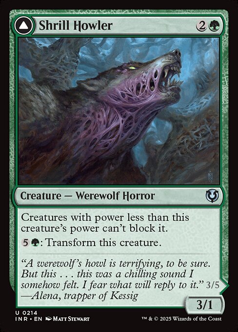 Shrill Howler // Howling Chorus [Foil]