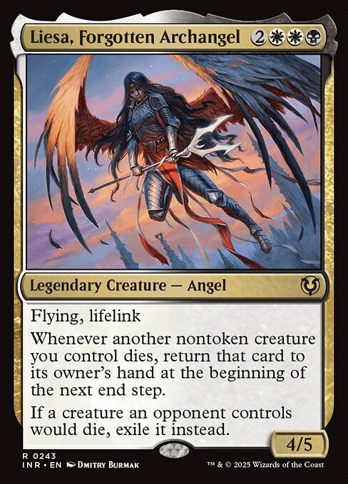 Liesa, Forgotten Archangel [Foil]
