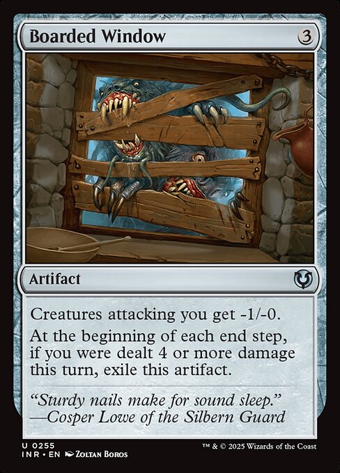 Boarded Window [Foil]