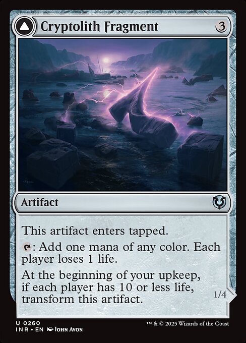 Cryptolith Fragment // Aurora of Emrakul [Foil]