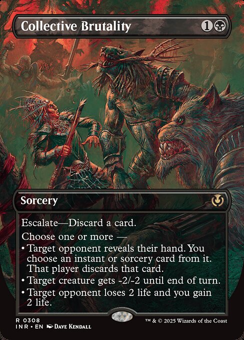Collective Brutality [Borderless Foil]