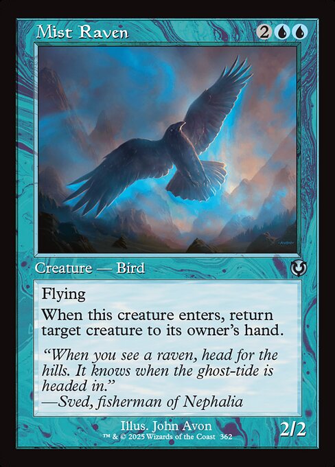Mist Raven [Retro Frame]
