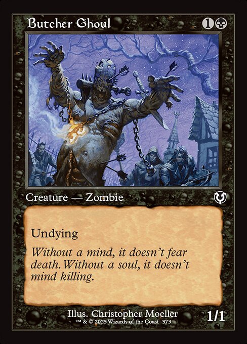 Butcher Ghoul [Retro Frame Foil]