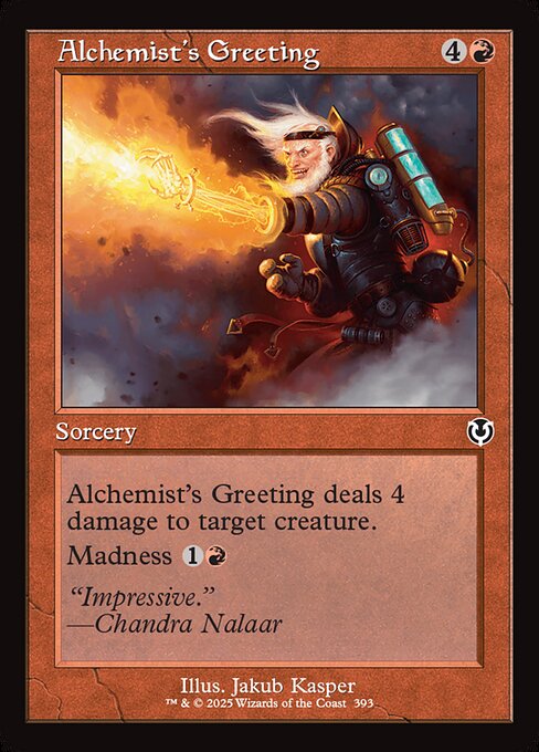 Alchemist's Greeting [Retro Frame Foil]