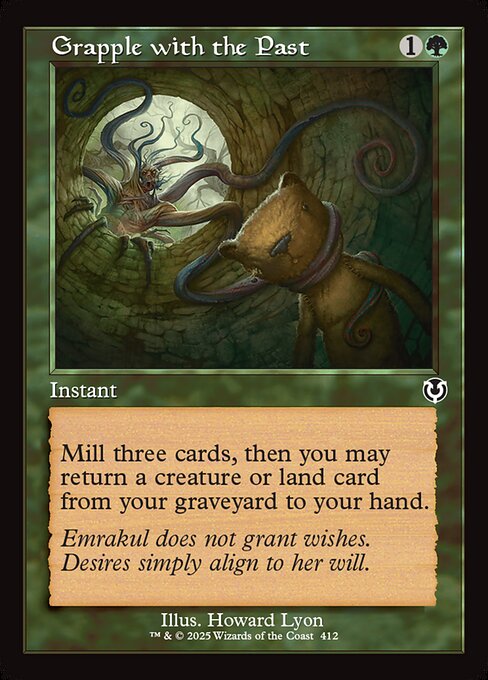 Grapple with the Past [Retro Frame Foil]