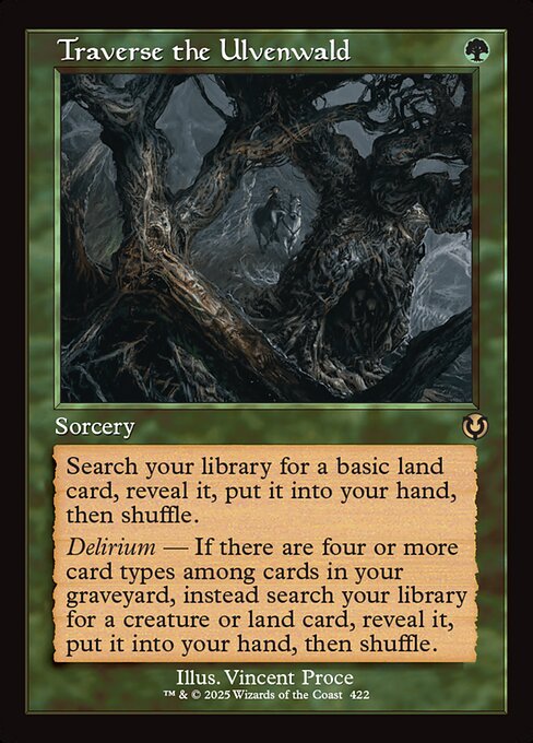 Traverse the Ulvenwald [Retro Frame Foil]