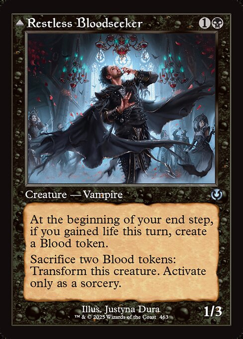Restless Bloodseeker // Bloodsoaked Reveler [Retro Frame]