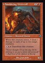 Smoldering Werewolf // Erupting Dreadwolf [Retro Frame]