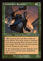Duskwatch Recruiter // Krallenhorde Howler [Retro Frame]
