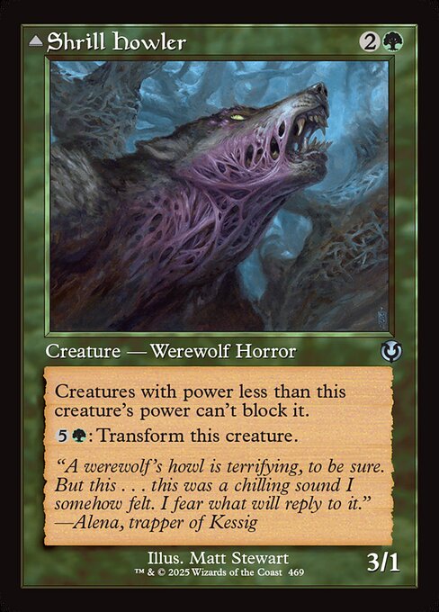 Shrill Howler // Howling Chorus [Retro Frame Foil]