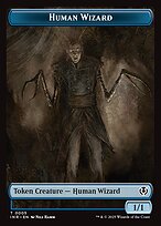 Human Wizard Token TINR