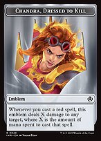 Chandra, Dressed to Kill Emblem Token TINR