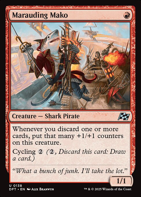 Marauding Mako [Foil]