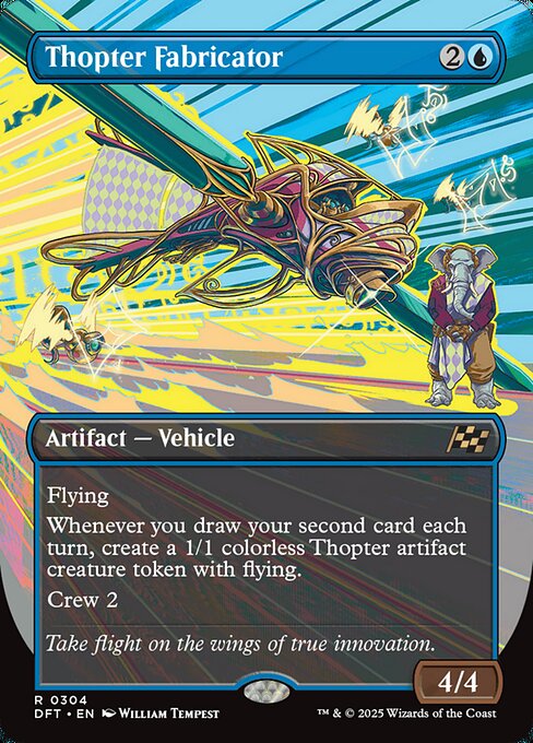Thopter Fabricator [Borderless Foil]