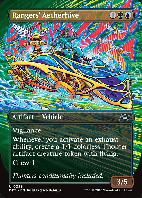 Rangers' Aetherhive [Borderless Foil]