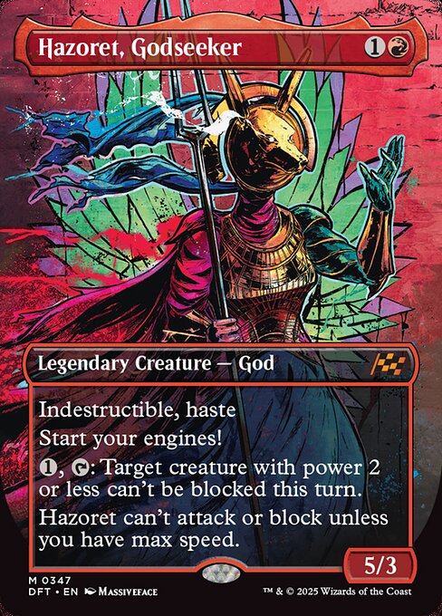 Hazoret, Godseeker [Borderless]