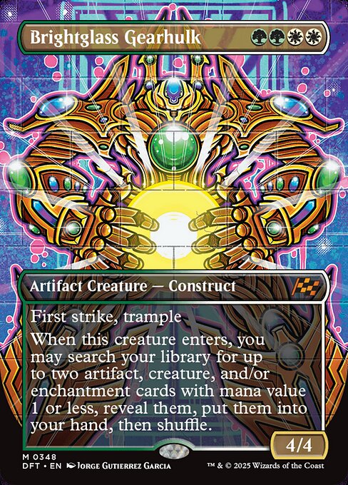 Brightglass Gearhulk [Borderless Foil]