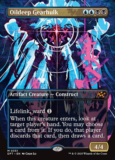 Oildeep Gearhulk [Borderless Foil]