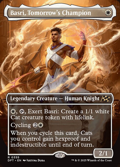 Basri, Tomorrow's Champion [Borderless Foil]