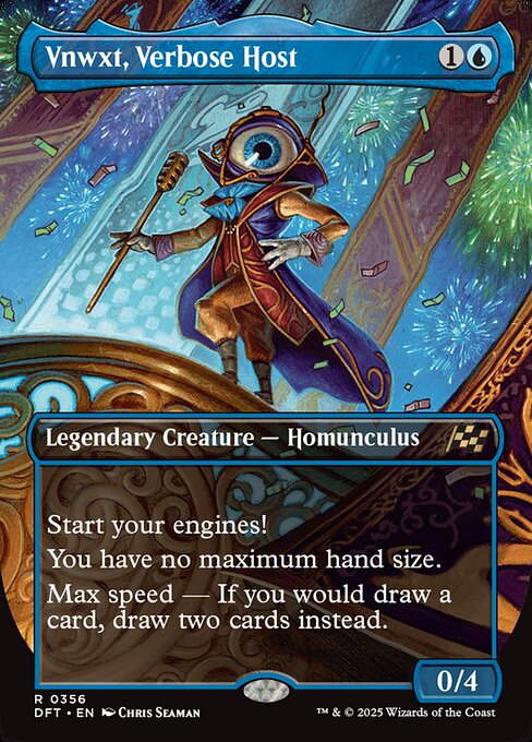 Vnwxt, Verbose Host [Borderless Foil]