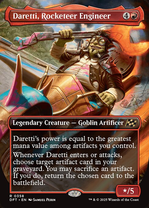 Daretti, Rocketeer Engineer [Borderless]