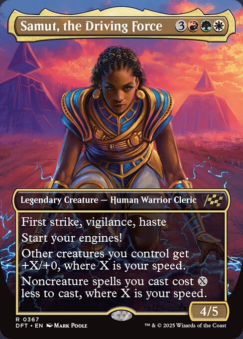 Samut, the Driving Force [Borderless]