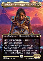 Samut, the Driving Force [Borderless]