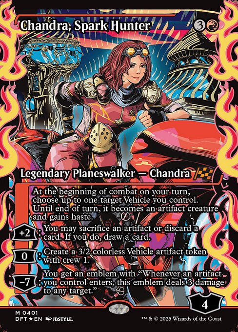 Chandra, Spark Hunter [Showcase Foil]