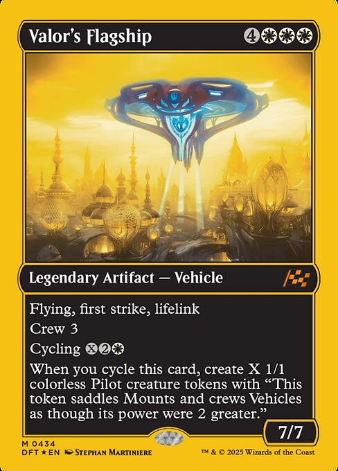 Valor's Flagship [Showcase First Place Foil]