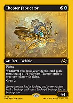 Thopter Fabricator [First Place Foil]