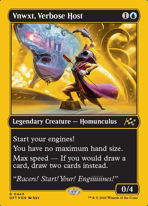 Vnwxt, Verbose Host [Showcase First Place Foil]