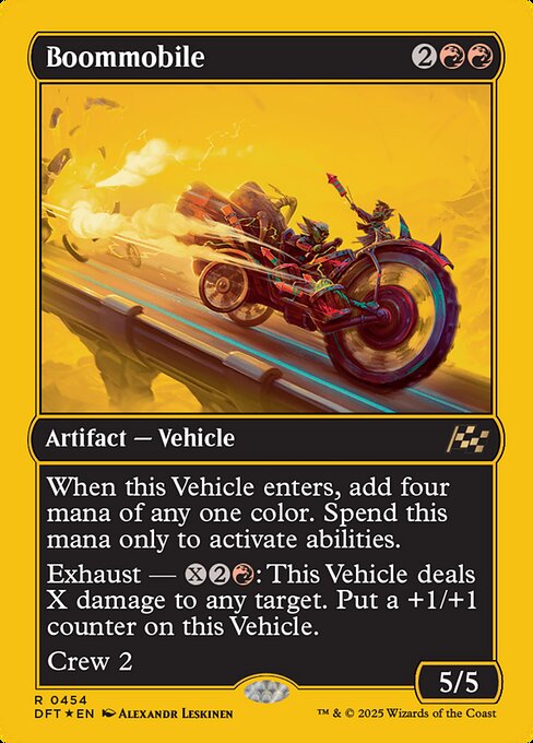 Boommobile [First Place Foil]