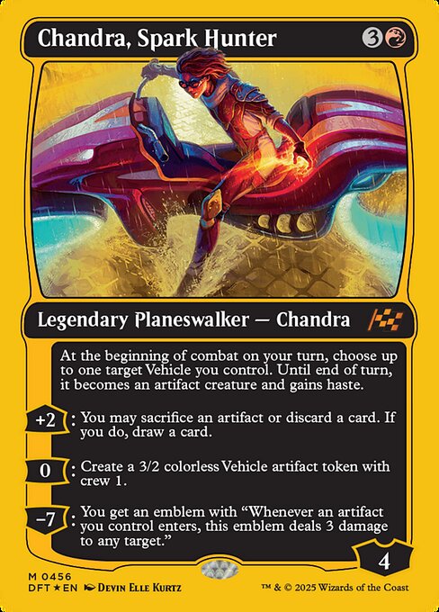 Chandra, Spark Hunter [First Place Foil]