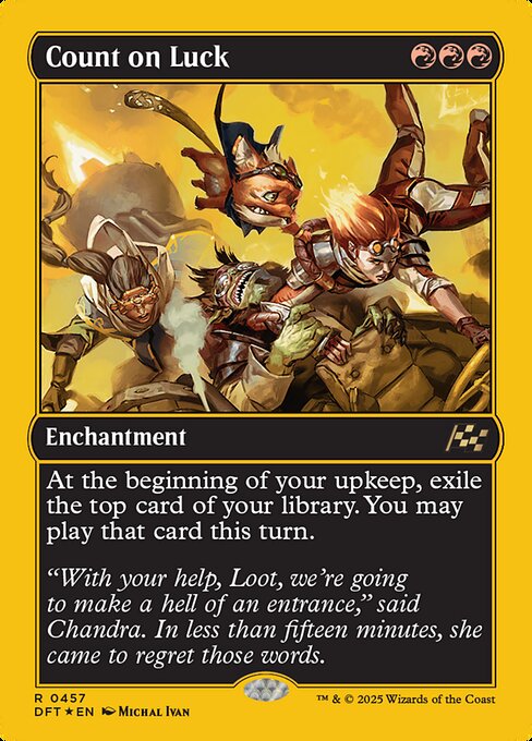 Count on Luck [Showcase First Place Foil]