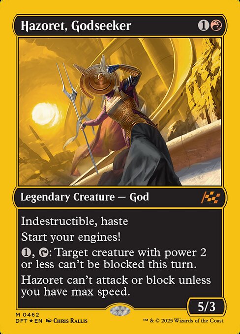 Hazoret, Godseeker [First Place Foil]