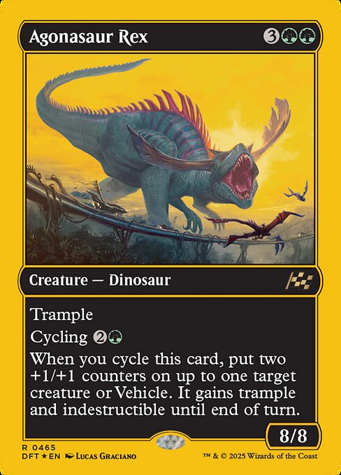 Agonasaur Rex [First Place Foil]