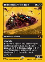 Thunderous Velocipede [First Place Foil]