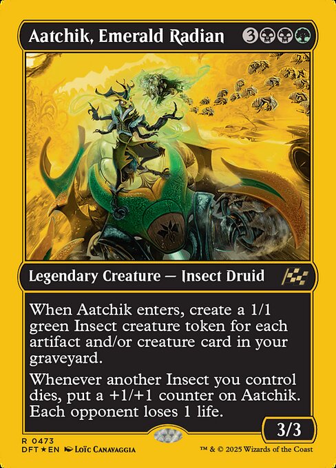 Aatchik, Emerald Radian [First Place Foil]