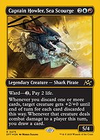 Captain Howler, Sea Scourge [First Place Foil]
