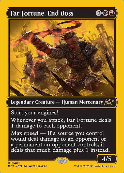 Far Fortune, End Boss [First Place Foil]