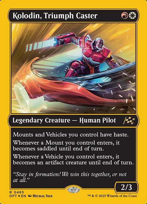 Kolodin, Triumph Caster [First Place Foil]