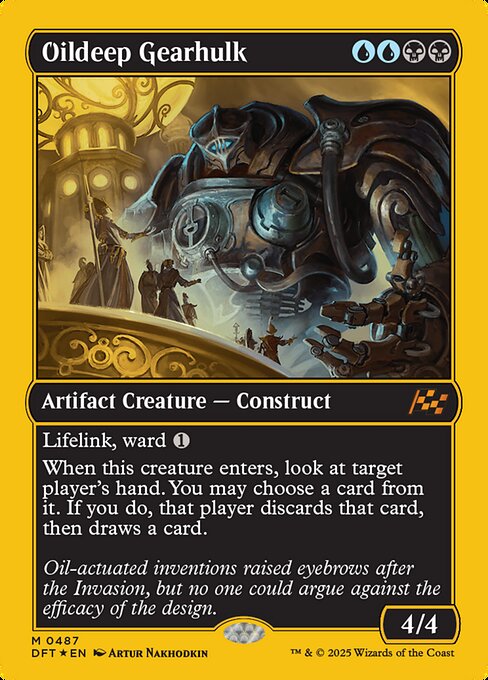 Oildeep Gearhulk [First Place Foil]