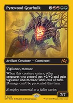 Pyrewood Gearhulk [First Place Foil]