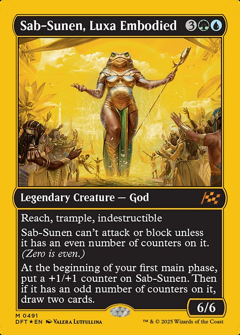 Sab-Sunen, Luxa Embodied [First Place Foil]
