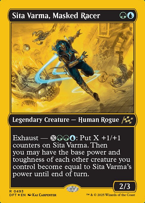 Sita Varma, Masked Racer [First Place Foil]