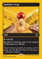 Sunbillow Verge [First Place Foil]
