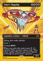 Valor's Flagship [Borderless First Place Foil]