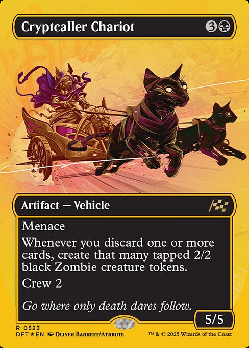 Cryptcaller Chariot [Borderless First Place Foil]