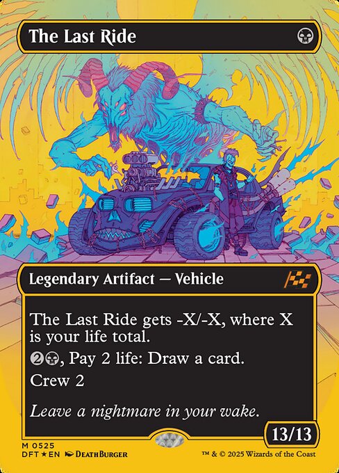 The Last Ride [Borderless First Place Foil]